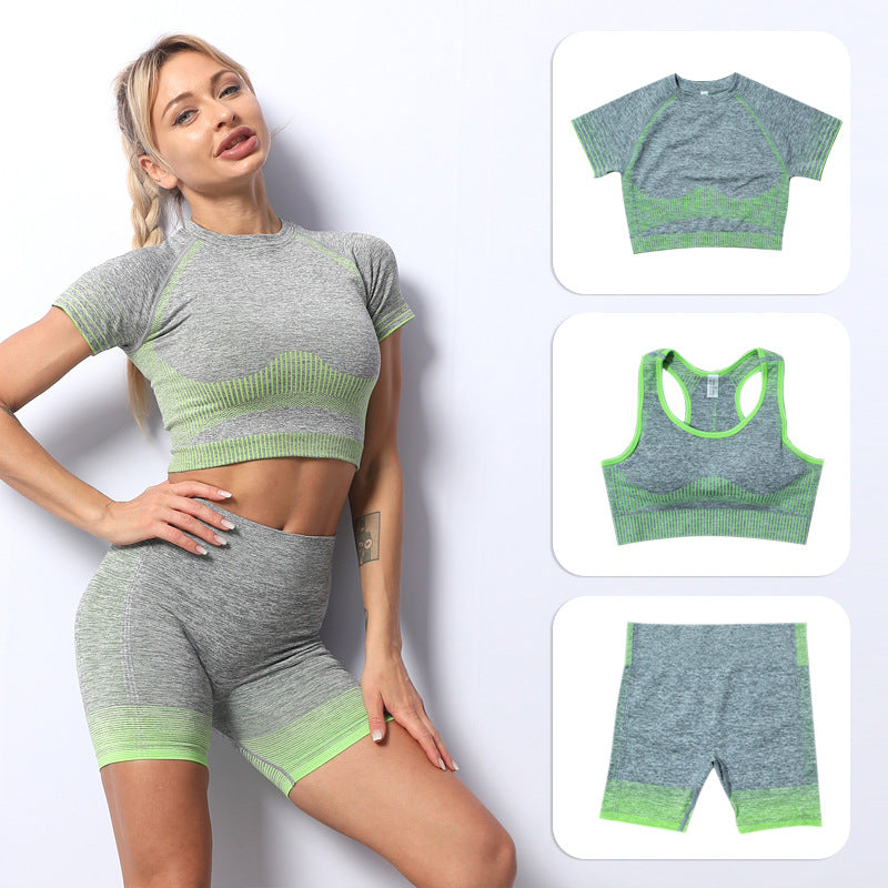 Zoey Breathable Stripes Set